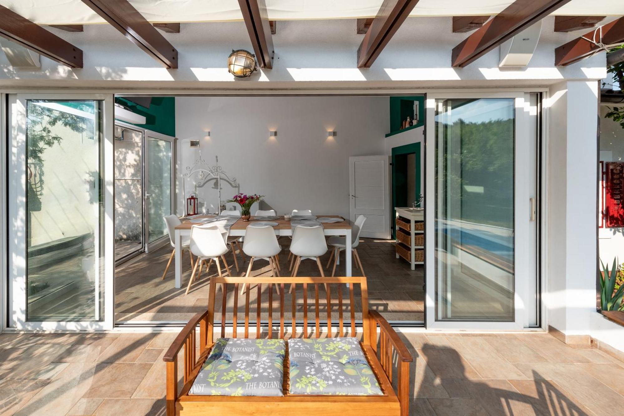 Garden Villa Hreljin מראה חיצוני תמונה
