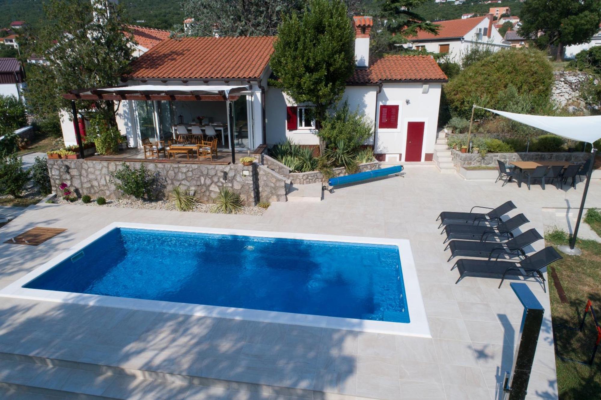 Garden Villa Hreljin מראה חיצוני תמונה